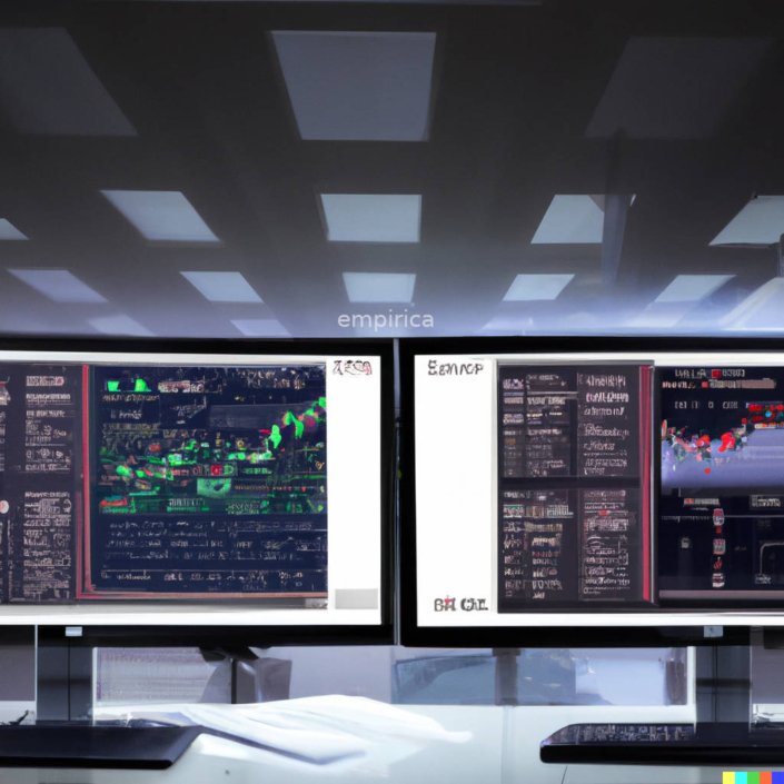 DALL·E-2022-11-19-13.18.12-two-computer-screens-with-stock-charts-in-a-data-center-photorealistic-705x705
